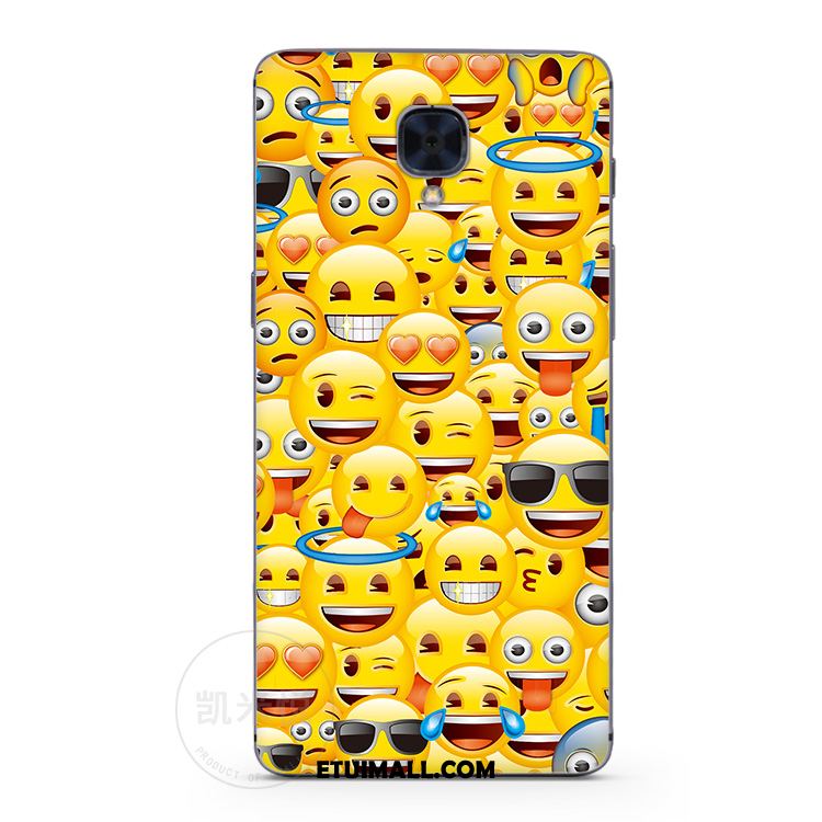 Etui Oneplus 3 Cienkie Żółty Smile Mały Super Słodkie Futerał Sprzedam