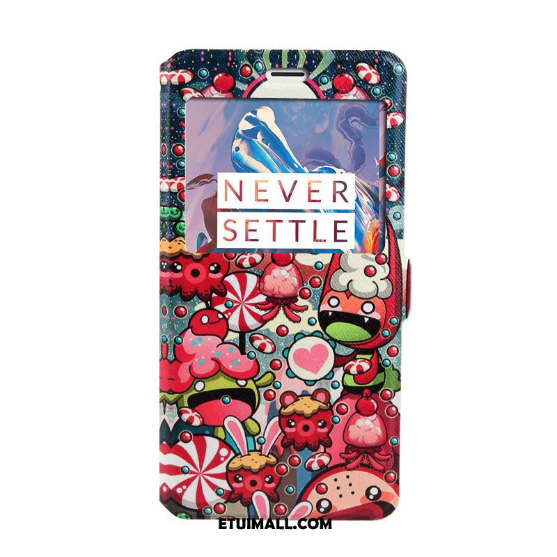 Etui Oneplus 3t Klapa Niebieski Skórzany Futerał Telefon Komórkowy Anti-fall Pokrowce Kup