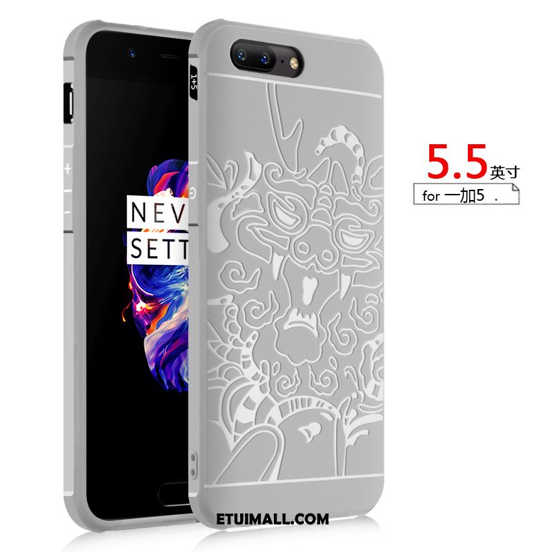 Etui Oneplus 5 All Inclusive Czerwony Netto Telefon Komórkowy Anti-fall Chiński Styl Obudowa Sprzedam