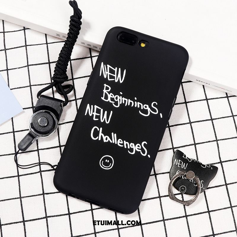 Etui Oneplus 5 Ring Relief Niebieski All Inclusive Ochraniacz Pokrowce Online