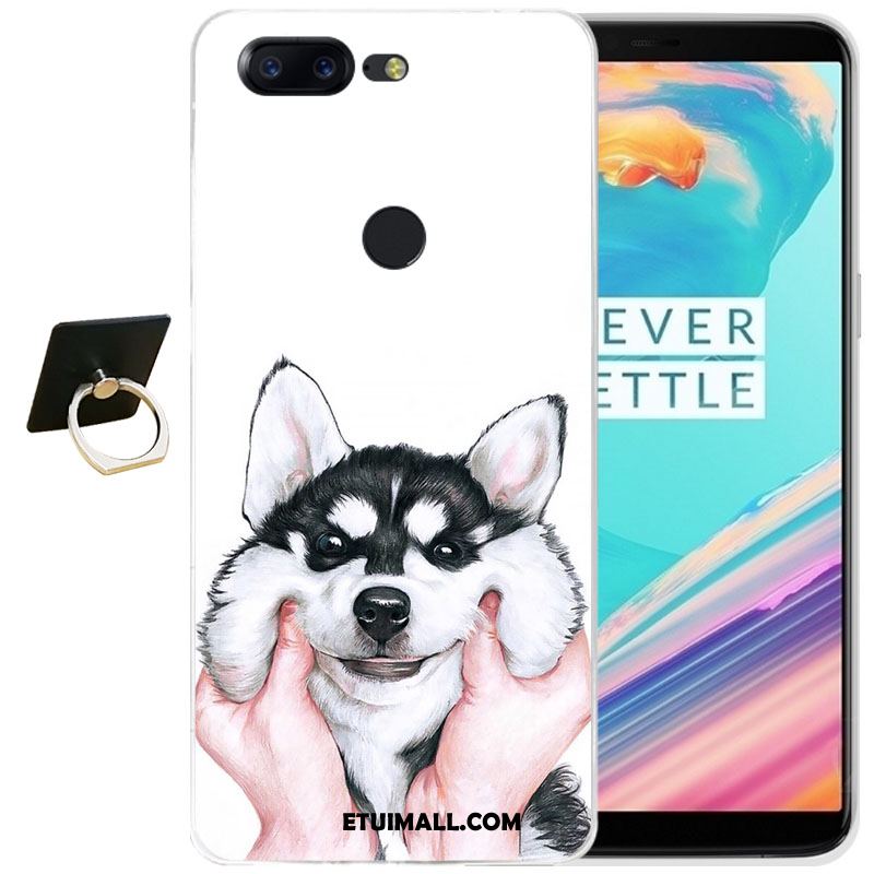 Etui Oneplus 5t Ochraniacz Relief Silikonowe Anti-fall Telefon Komórkowy Obudowa Tanie