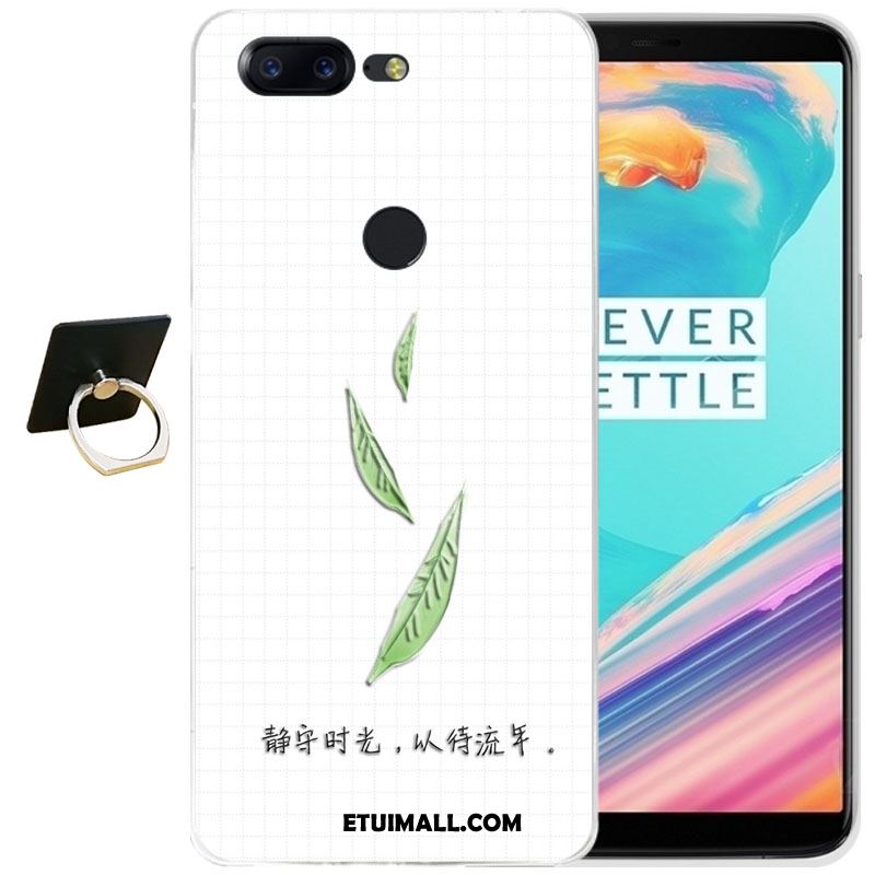 Etui Oneplus 5t Ochraniacz Relief Silikonowe Anti-fall Telefon Komórkowy Obudowa Tanie