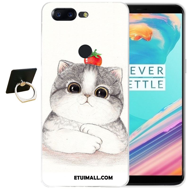 Etui Oneplus 5t Ochraniacz Relief Silikonowe Anti-fall Telefon Komórkowy Obudowa Tanie