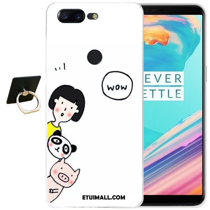 Etui Oneplus 5t Ochraniacz Relief Silikonowe Anti-fall Telefon Komórkowy Obudowa Tanie