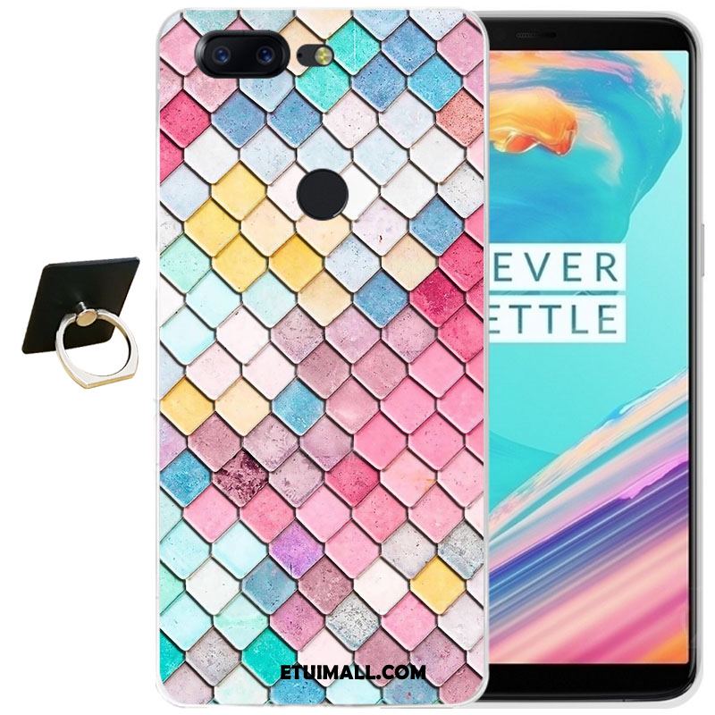 Etui Oneplus 5t Ochraniacz Relief Silikonowe Anti-fall Telefon Komórkowy Obudowa Tanie