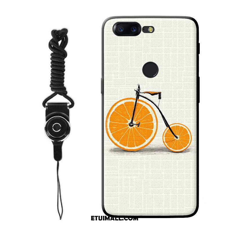 Etui Oneplus 5t Pomarańczowy Ochraniacz Telefon Komórkowy Silikonowe Mały Futerał Sklep