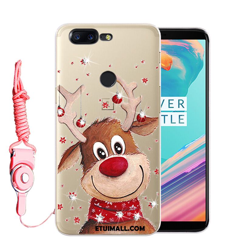 Etui Oneplus 5t Rhinestone Anti-fall Telefon Komórkowy Ochraniacz Miękki Futerał Tanie