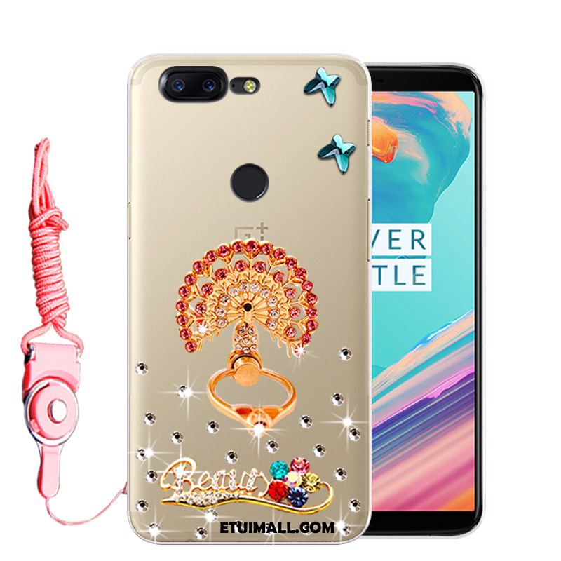 Etui Oneplus 5t Rhinestone Anti-fall Telefon Komórkowy Ochraniacz Miękki Futerał Tanie