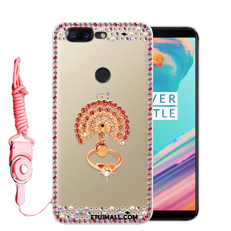 Etui Oneplus 5t Rhinestone Anti-fall Telefon Komórkowy Ochraniacz Miękki Futerał Tanie