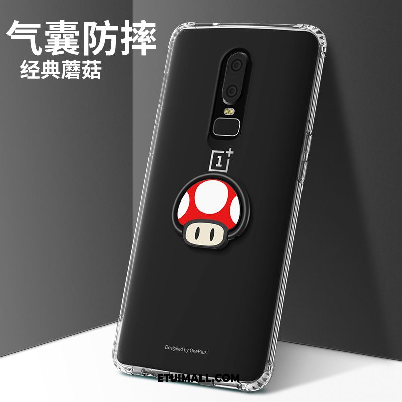 Etui Oneplus 6 Anti-fall Przezroczysty Biały Ochraniacz All Inclusive Futerał Sklep