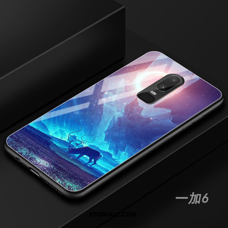 Etui Oneplus 6 Kreatywne Szkło All Inclusive Modna Marka Silikonowe Futerał Sklep