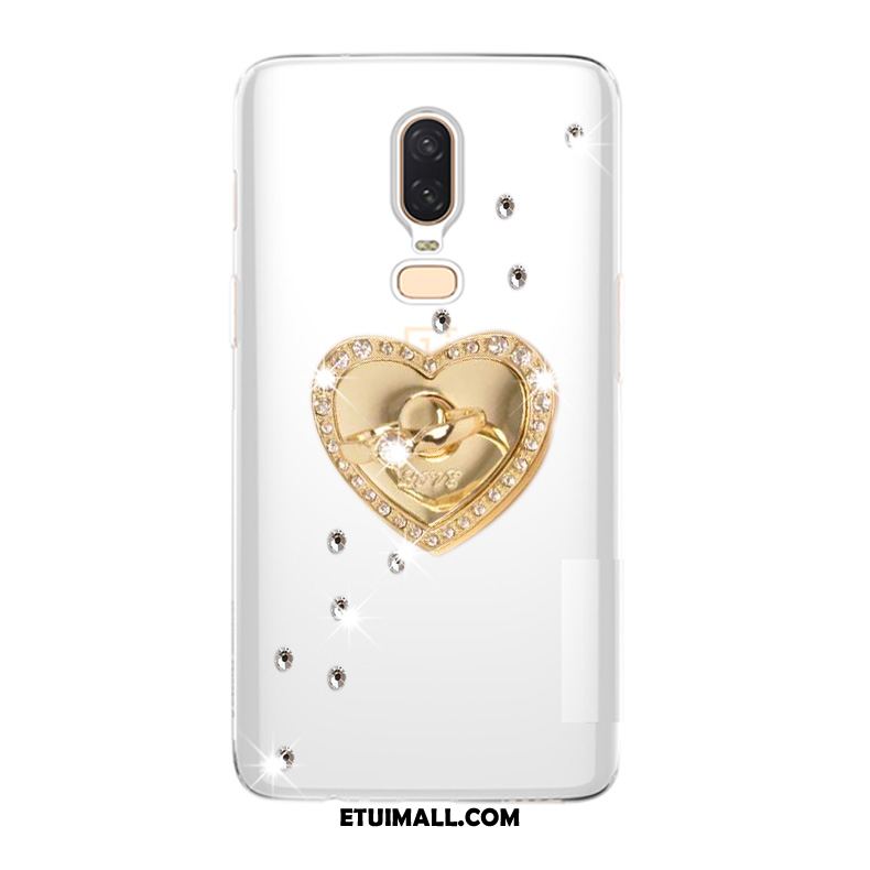 Etui Oneplus 6 Miękki Telefon Komórkowy Tendencja Anti-fall Rhinestone Obudowa Sprzedam