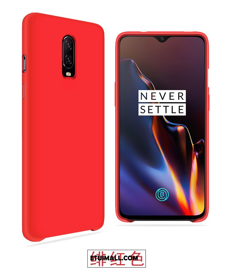 Etui Oneplus 6t Czerwony Netto Cienka Kreatywne Ochraniacz Modna Marka Futerał Sprzedam