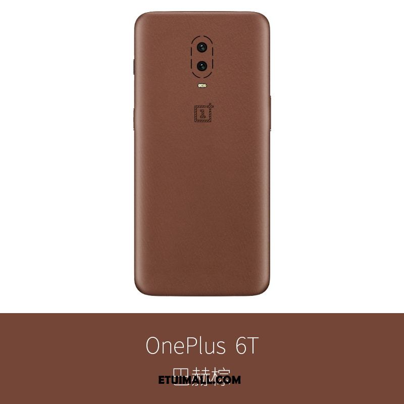 Etui Oneplus 6t Telefon Komórkowy Anti-fall Nubuku Kreatywne Filmy Pokrowce Sklep