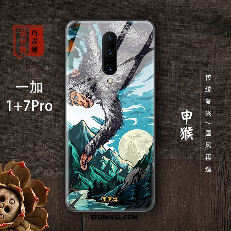 Etui Oneplus 7 Pro All Inclusive Kreatywne Ciemno Niebieski Ochraniacz Osobowość Obudowa Kupię