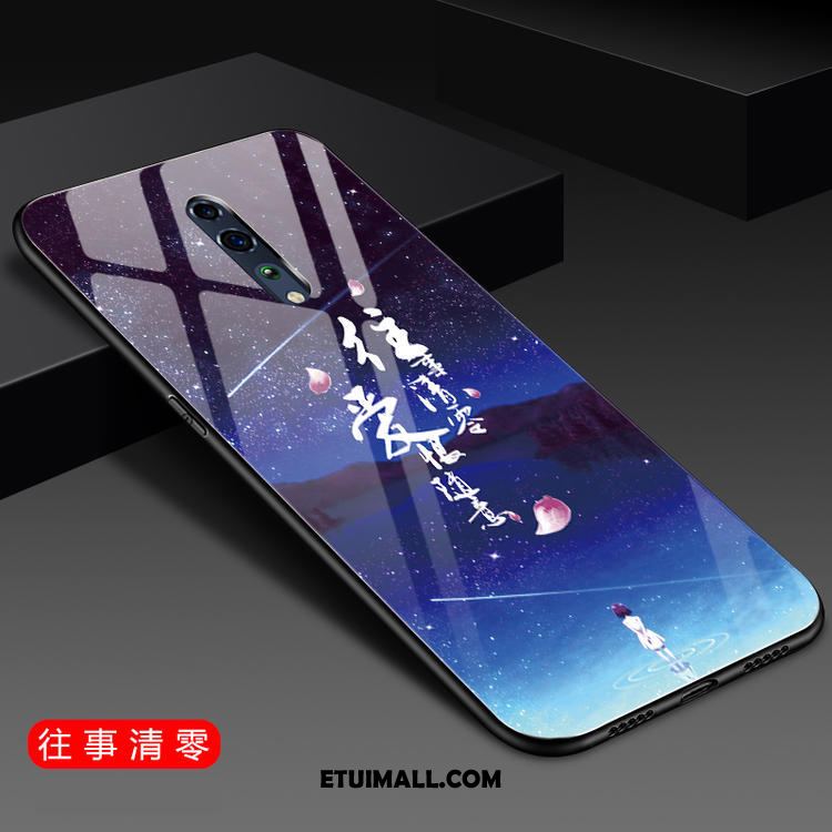 Etui Oneplus 7 Pro Niebieski Anti-fall Telefon Komórkowy Moda Modna Marka Pokrowce Tanie