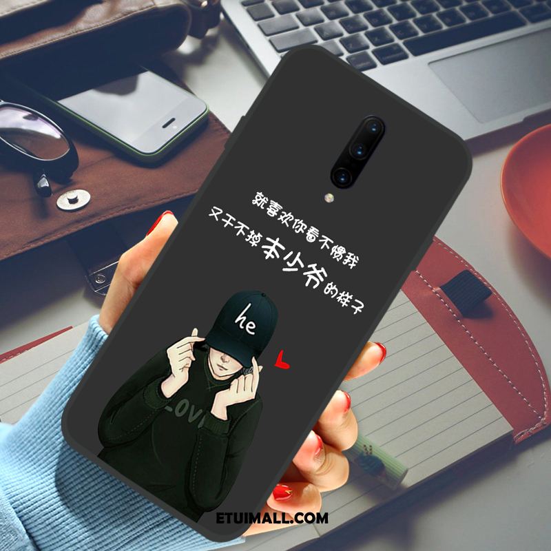 Etui Oneplus 7 Pro Silikonowe Czerwony Netto Modna Marka Zakochani All Inclusive Futerał Tanie