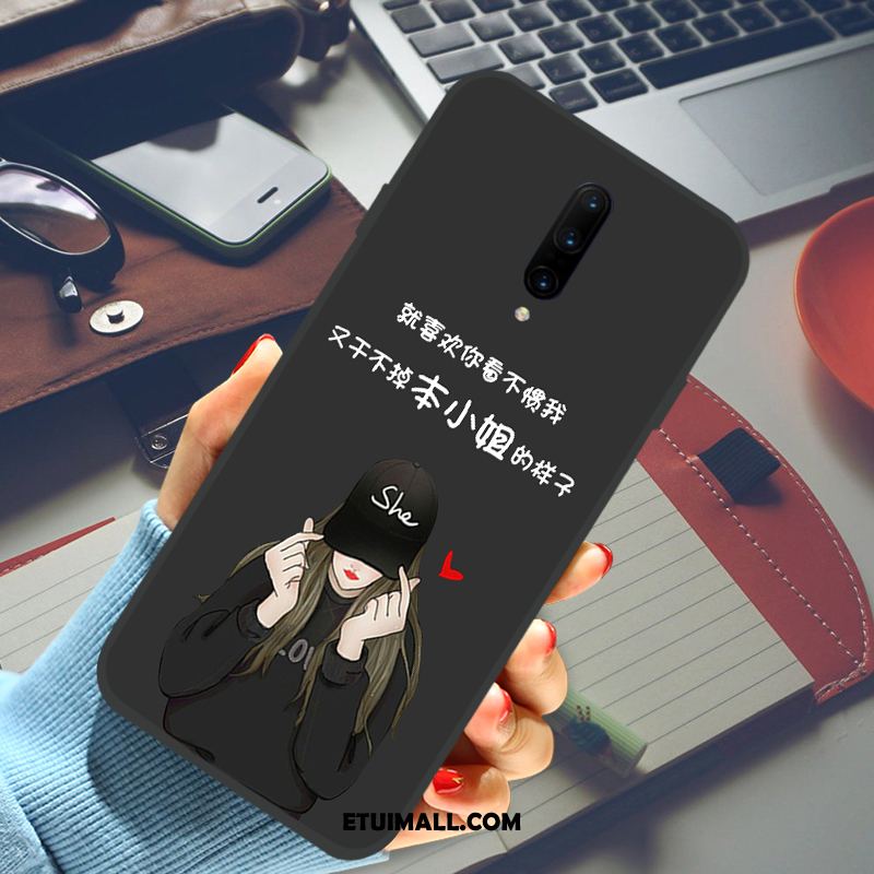 Etui Oneplus 7 Pro Silikonowe Czerwony Netto Modna Marka Zakochani All Inclusive Futerał Tanie