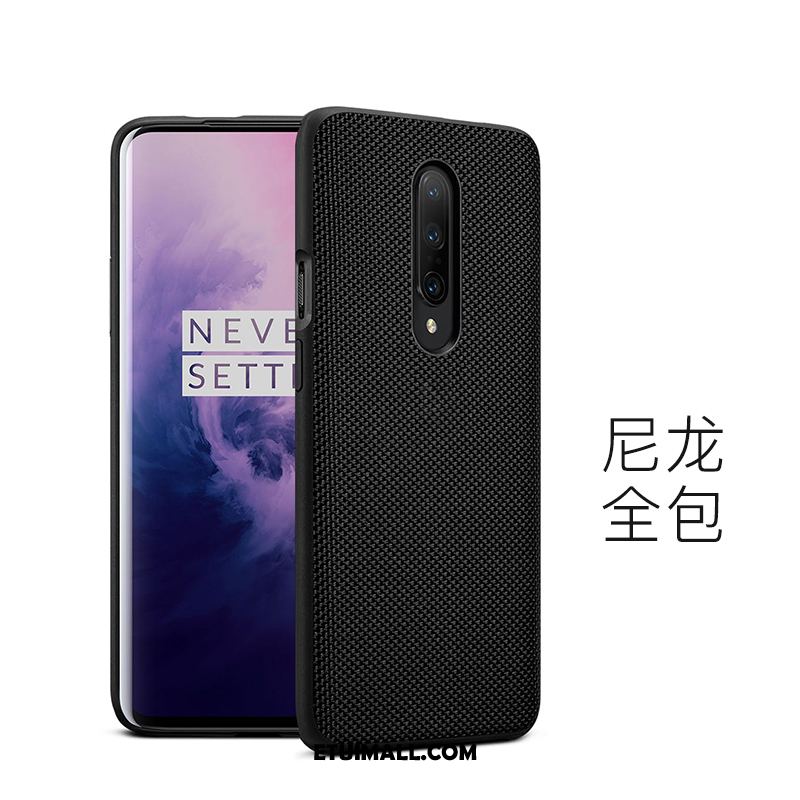 Etui Oneplus 7 Pro Telefon Komórkowy Nylon Włókno Nubuku Ochraniacz Obudowa Kup