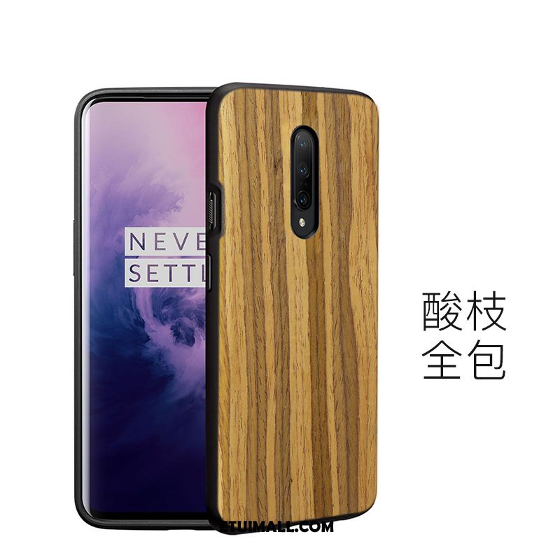 Etui Oneplus 7 Pro Telefon Komórkowy Nylon Włókno Nubuku Ochraniacz Obudowa Kup