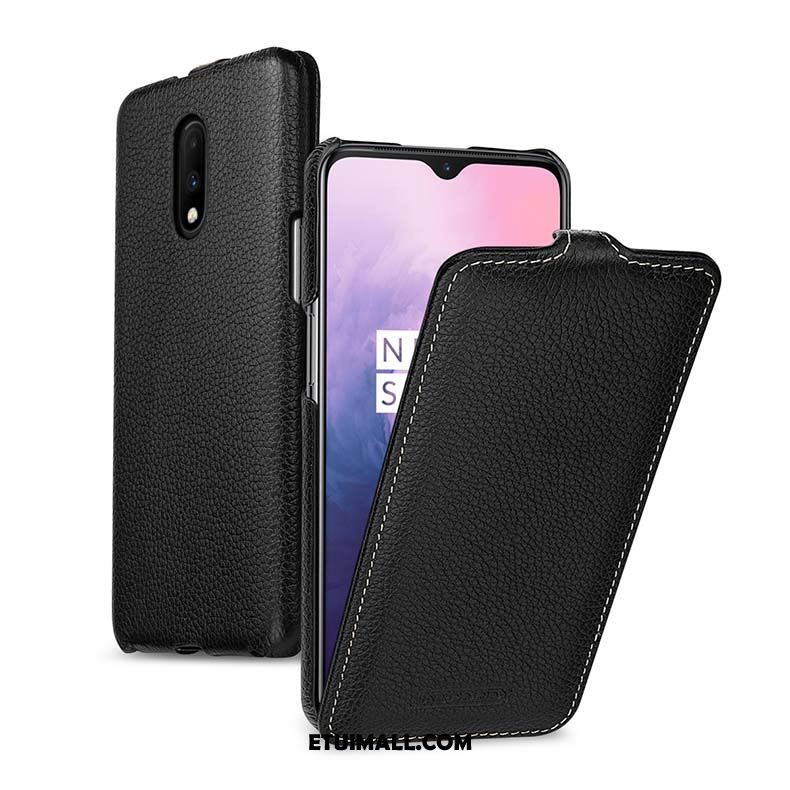 Etui Oneplus 7 Zielony Kreatywne Biznes Skórzany Futerał Ochraniacz Obudowa Tanie