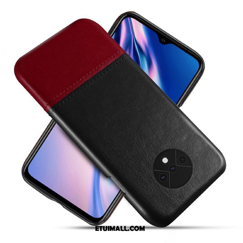 Etui Oneplus 7t Anti-fall Niebieski Telefon Komórkowy Mieszane Kolory Skóra Futerał Na Sprzedaż