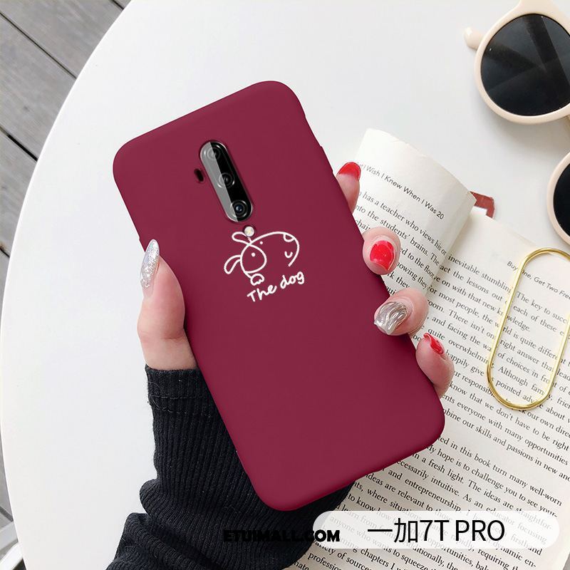 Etui Oneplus 7t Pro Miękki Kreatywne Nowy Ochraniacz Kotek Obudowa Na Sprzedaż