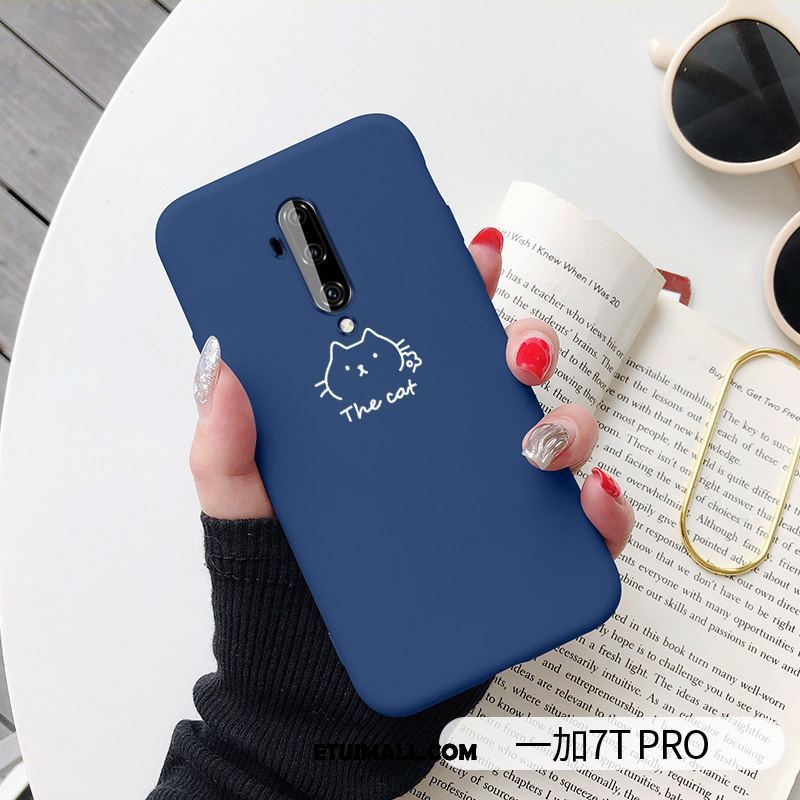 Etui Oneplus 7t Pro Miękki Kreatywne Nowy Ochraniacz Kotek Obudowa Na Sprzedaż