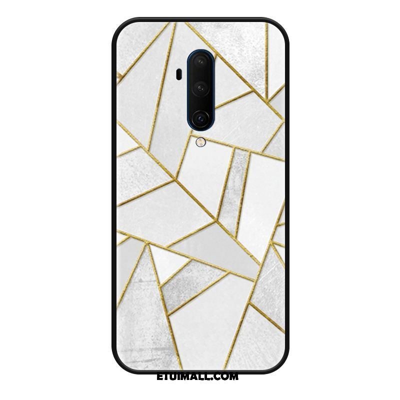 Etui Oneplus 7t Pro Purpurowy Kolor Ochraniacz Relief Anti-fall Pokrowce Na Sprzedaż