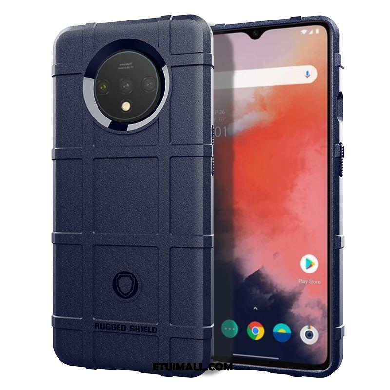 Etui Oneplus 7t Pu Ochraniacz All Inclusive Miękki Anti-fall Obudowa Na Sprzedaż