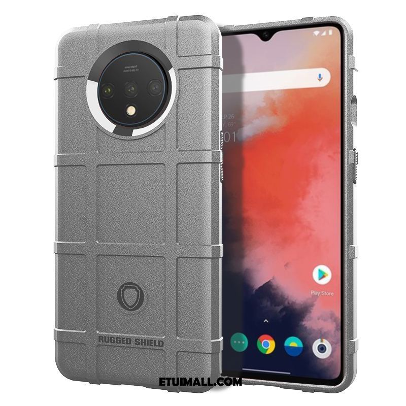 Etui Oneplus 7t Pu Ochraniacz All Inclusive Miękki Anti-fall Obudowa Na Sprzedaż