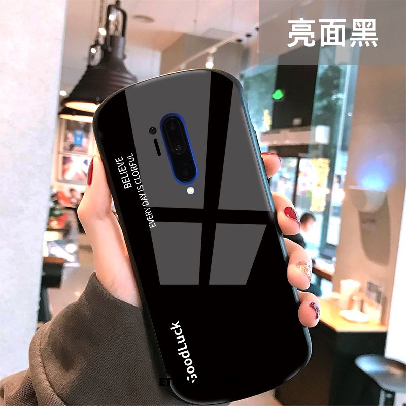 Etui Oneplus 8 Pro Czarny Biały Proste Moda Wiatr Pokrowce Sprzedam