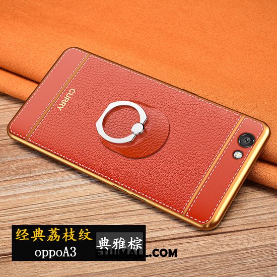 Etui Oppo A3 Ciemno Niebieski Nubuku Telefon Komórkowy Tendencja Ochraniacz Pokrowce Tanie