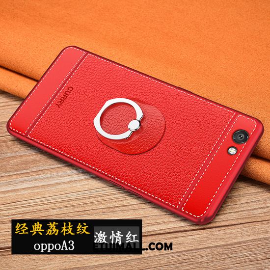 Etui Oppo A3 Ciemno Niebieski Nubuku Telefon Komórkowy Tendencja Ochraniacz Pokrowce Tanie