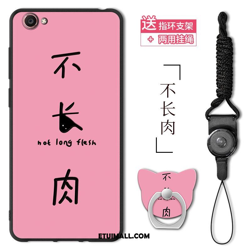 Etui Oppo A3 Kreatywne Ochraniacz Nubuku Różowe Telefon Komórkowy Futerał Tanie