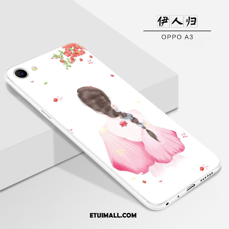 Etui Oppo A3 Modna Marka Kreskówka Anti-fall Wiszące Ozdoby Silikonowe Obudowa Kupię