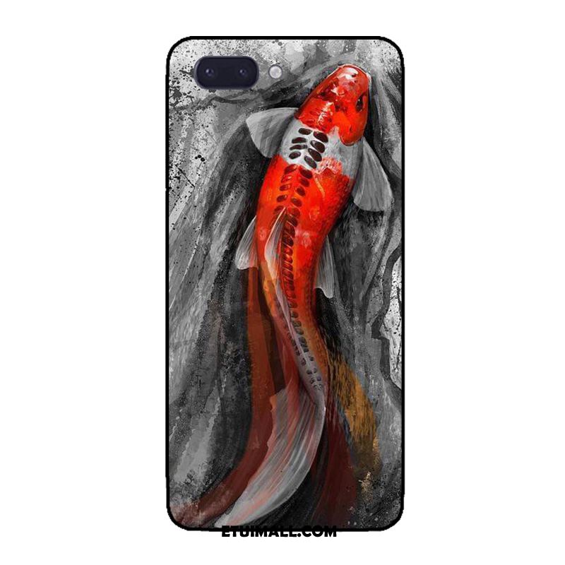 Etui Oppo A3s Czarny Chiński Styl Miękki Bogactwo Silikonowe Obudowa Kup