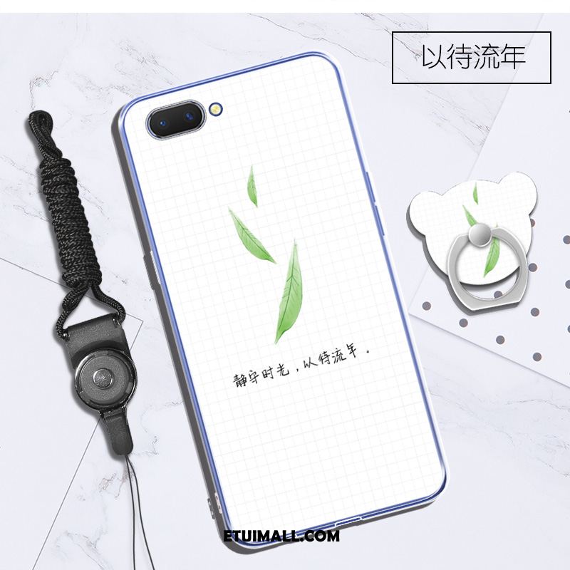 Etui Oppo A3s Wiszące Ozdoby Purpurowy Anti-fall Wspornik Silikonowe Futerał Sprzedam