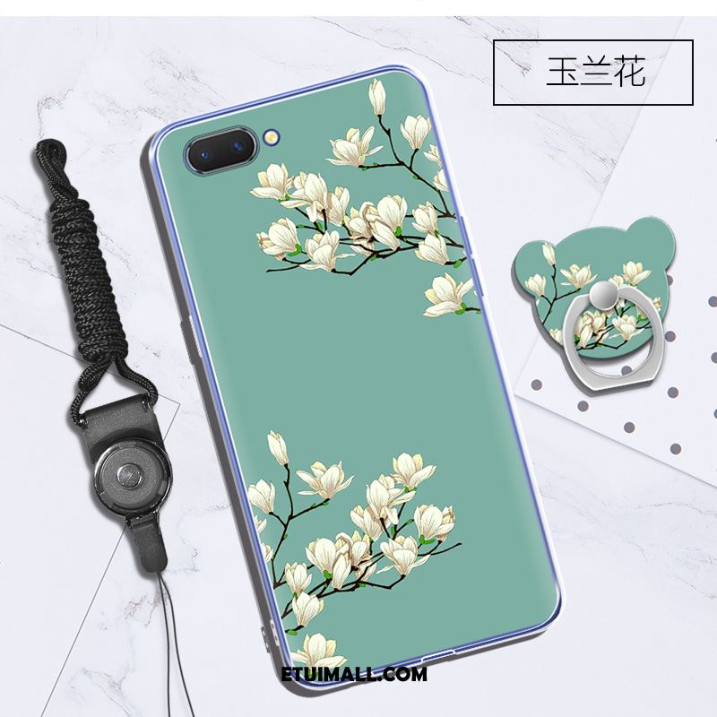 Etui Oppo A3s Wiszące Ozdoby Purpurowy Anti-fall Wspornik Silikonowe Futerał Sprzedam