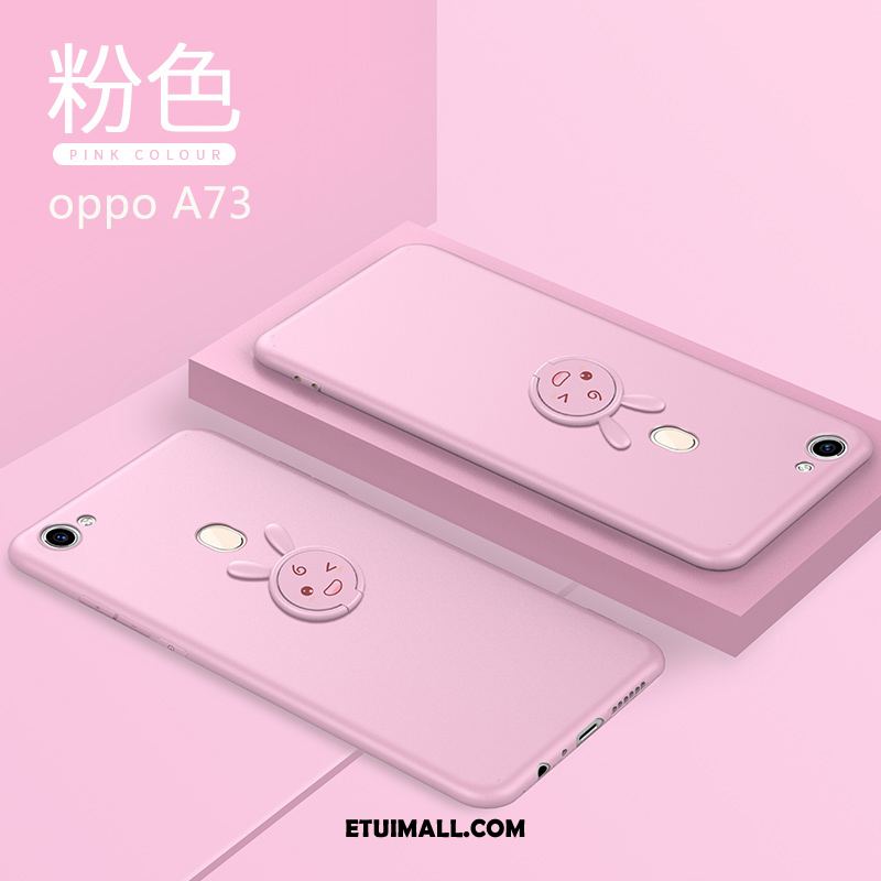 Etui Oppo A73 Ochraniacz Telefon Komórkowy Modna Marka Anti-fall Ring Obudowa Tanie
