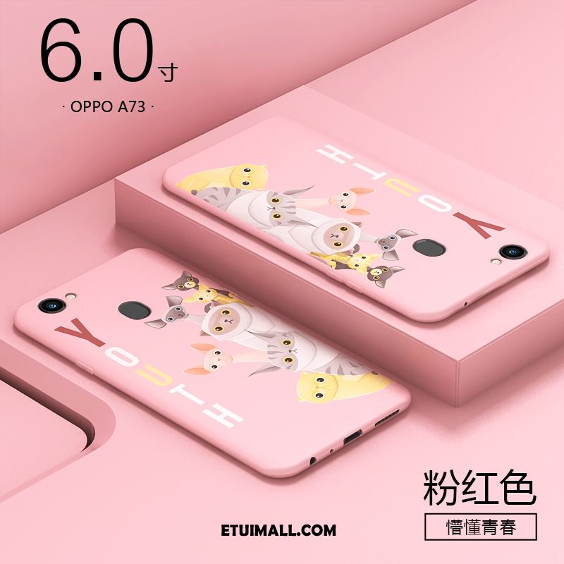 Etui Oppo A73 Telefon Komórkowy Ochraniacz Anti-fall Miękki Kreatywne Futerał Tanie