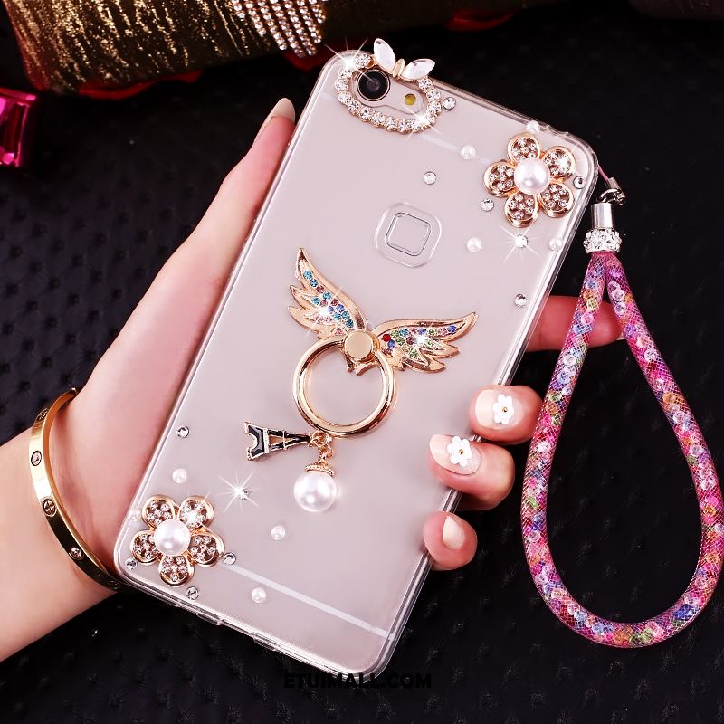 Etui Oppo A73 Tendencja Różowe Rhinestone Telefon Komórkowy Ochraniacz Futerał Sklep