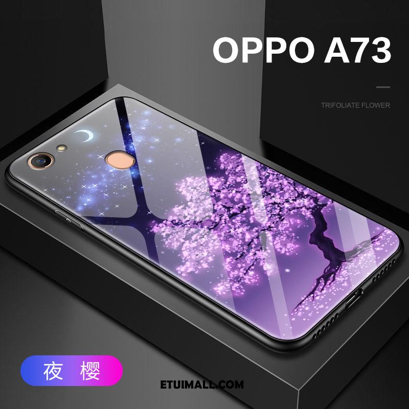 Etui Oppo A73 Trudno Ochraniacz All Inclusive Niebieski Cienkie Obudowa Tanie