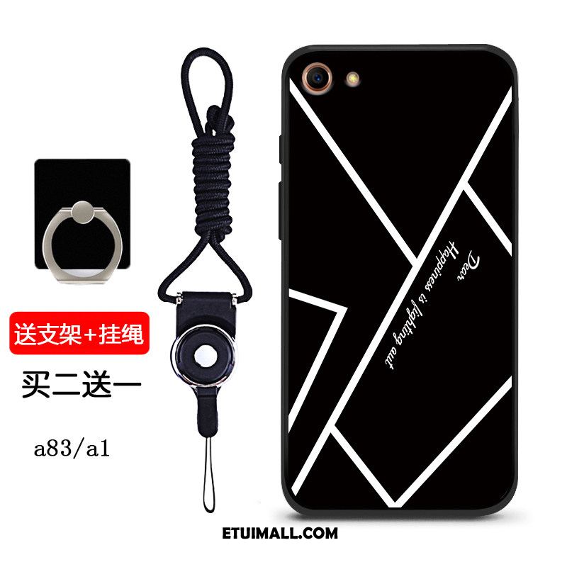 Etui Oppo A83 Czarny Ochraniacz Miękki Anti-fall Telefon Komórkowy Pokrowce Tanie