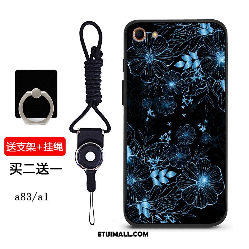 Etui Oppo A83 Czarny Ochraniacz Miękki Anti-fall Telefon Komórkowy Pokrowce Tanie