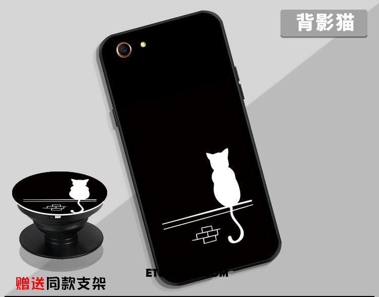 Etui Oppo A83 Miękki Czarny Telefon Komórkowy Anti-fall Silikonowe Futerał Online