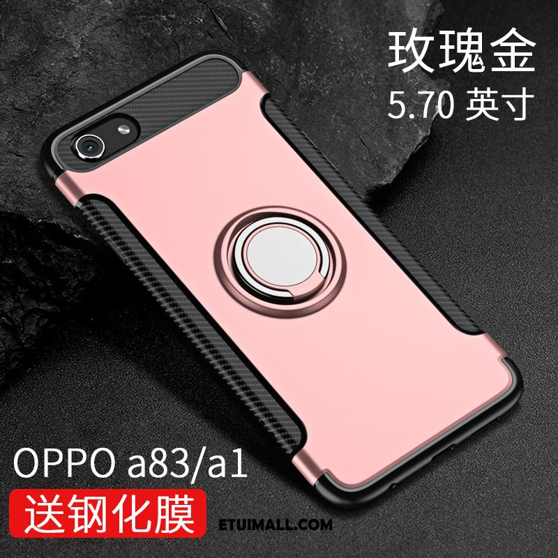 Etui Oppo A83 Silikonowe Nubuku Modna Marka Tendencja Trudno Pokrowce Tanie