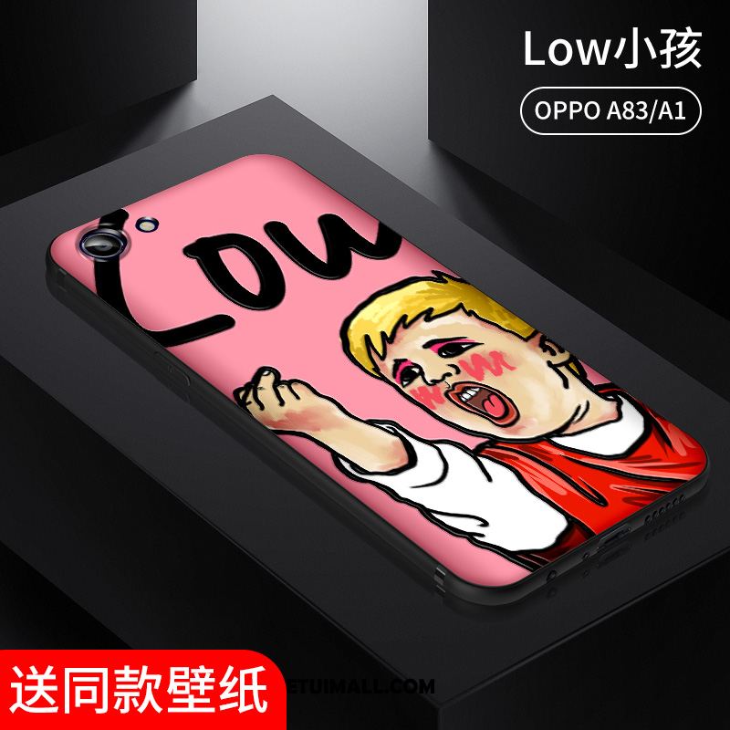 Etui Oppo A83 Zielony Relief Ochraniacz Modna Marka Kreatywne Pokrowce Kup