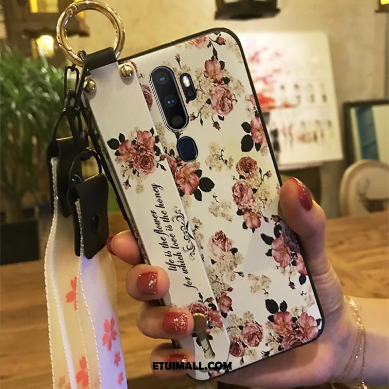 Etui Oppo A9 2020 Kwiaty Sakura Miękki Wiszące Ozdoby Telefon Komórkowy Futerał Sprzedam