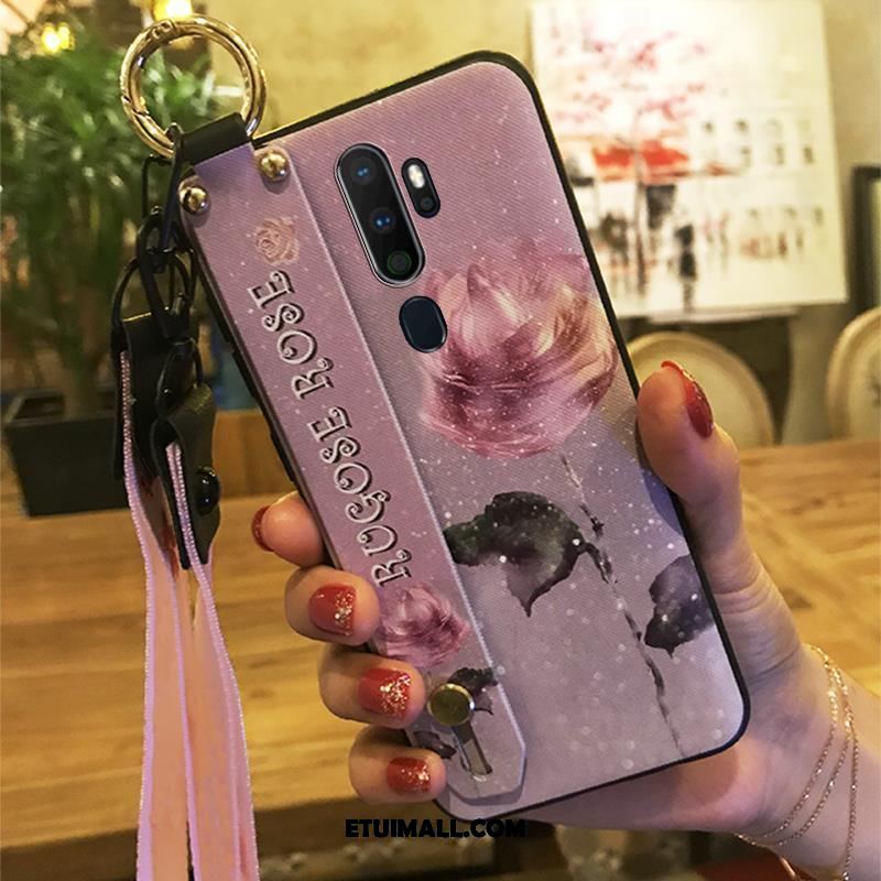 Etui Oppo A9 2020 Kwiaty Sakura Miękki Wiszące Ozdoby Telefon Komórkowy Futerał Sprzedam